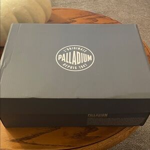 Palladium Black High-Top Baggy Boots